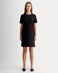 The Organic Cotton Weekend Tee Dress | Black