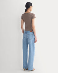 RetroSoft Cotton Crew | Deep Taupe