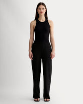 The Crinkle Pant | Black