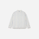 The Boxy Oxford | Blue / White