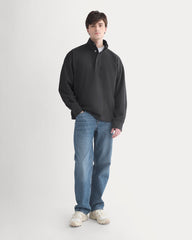 Off-Duty Terry Pullover | Black