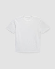 The Cotton Slub Crew | White