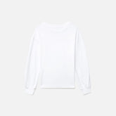 The Organic Cotton Long-Sleeve Tee | White