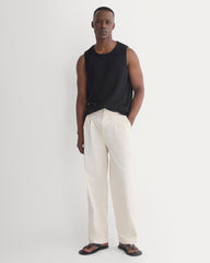 Textured Knit Tank | Black