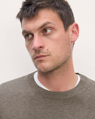 The No-Sweat Sweater | Uniform | Taupe Melange
