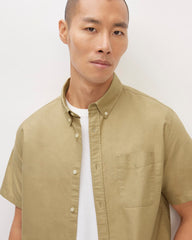 The Organic Short Sleeve Oxford Shirt | Cornstalk