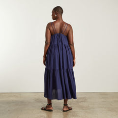The Billow Tiered Maxi Dress | Navy