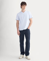 The Essential Organic V-Neck Tee | Skywriting