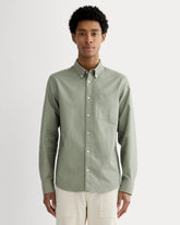The Slim Oxford Shirt | Sage Green | Tall