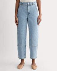 The Utility Barrel Pant | Light Indigo | Regular