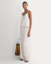 Crinkle Wide-Leg Pant | Birch
