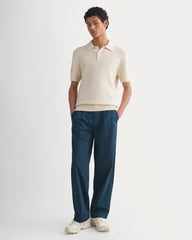 Pull-On Easy Trouser | Midnight Navy