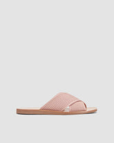The Day Crossover Sandal | Pale Pink