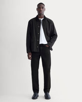 The Organic Cotton Straight-Leg Jean | Black