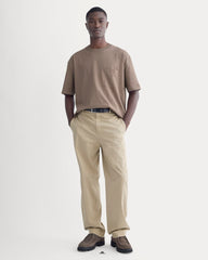 Oversized Midweight Tee | Deep Taupe