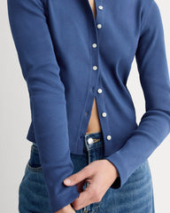 The Selfie Cardigan | Bright Cobalt
