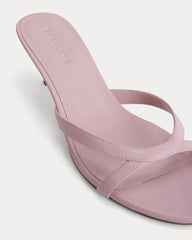 Sculpted Heel Sandal | Pale Mauve