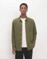 The Long-Sleeve Pique Shirt | Kalamata