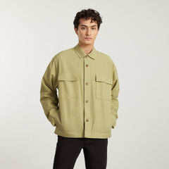 The Everyone Spring Shirt Jacket | Sage