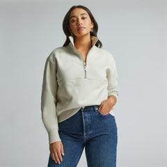 The ReTrack Half-Zip Sweatshirt | Pelican