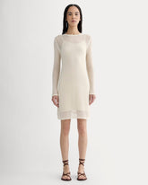 The Lace Knit Mini Dress | Birch