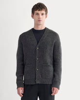 The Cloud Relaxed Cardigan | Heathered Soot