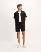 The Seersucker Short | Black