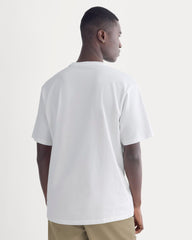 Relaxed Midweight Tee | White