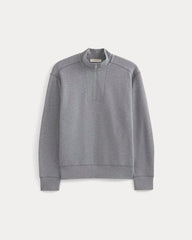 Lightweight Terry Zip Pullover | Vintage Heather Grey