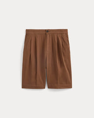 Pleated Easy Short | Toffee