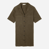 The Linen Workwear Dress | Beech