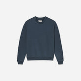 The Track Crewneck Sweatshirt | Kingfisher Blue