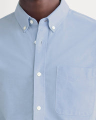 The Organic Short Sleeve Oxford Shirt | Light Blue