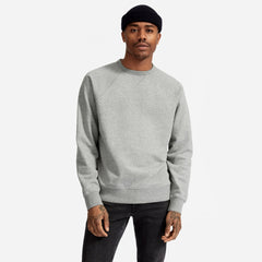 The Unisex French Terry Crew | Heathered Grey
