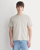 Archive Standard-Fit Cotton Crew | Heathered Oatmeal