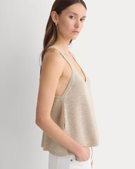 Racerback V-Neck Sweater | Peyote