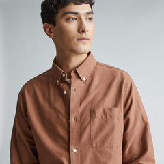 The Classic Oxford Shirt | Carob Brown | Tall