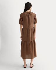The Farmers Market Dress | Carob Brown / Black