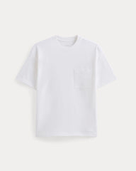 Oversized Midweight Tee | White