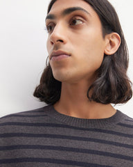 The No-Sweat Sweater | Uniform | Heathered Midnight / Heathered Ash