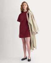 Weekend Tee Mini Dress | Pomegranate