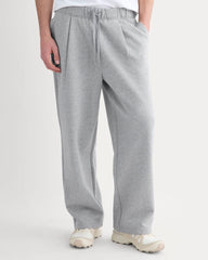 Luxe Fleece Pleated Sweatpant | Vintage Heather Grey