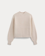 Cropped Ribbed Crew in Everyday Cotton | Canvas