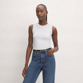 The Supima® Form Tank | White
