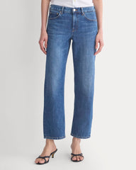 Low-Rise Straight Jean | Dark Indigo