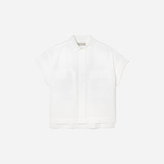 The Short-Sleeve Box Shirt | White