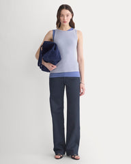 Tissue Layered Tank | Aleutian/Velvet Morning