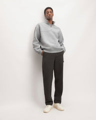The ReTrack Fleece Half-Zip | Heathered Grey