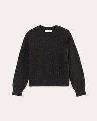 The Cocoon Crew in Plush Cotton | Black Confetti
