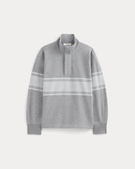Off-Duty Terry Pullover | Vintage Heather Grey / Bone